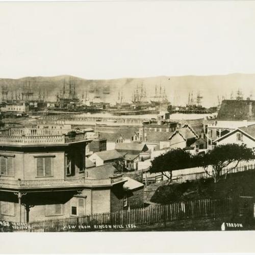 View From Rincon Hill 1856