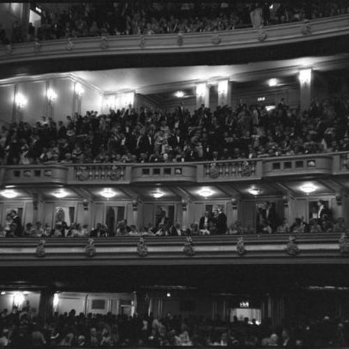 San Francisco Opera House audience seating