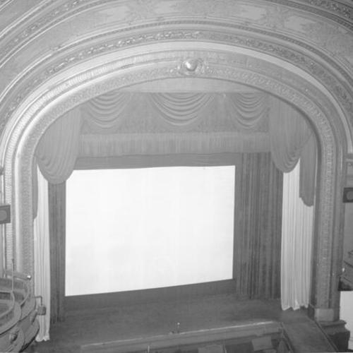 [Interior of the President Theatre]