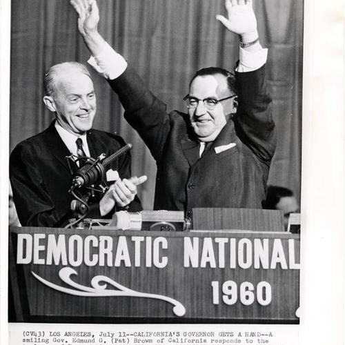 [Governor Edmund G. Brown at Democratic National Convention]