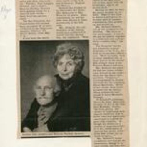 Art Commission Honors Artist Couple In Gallery Exhibit; news article; May 1, 1973; page 3.
