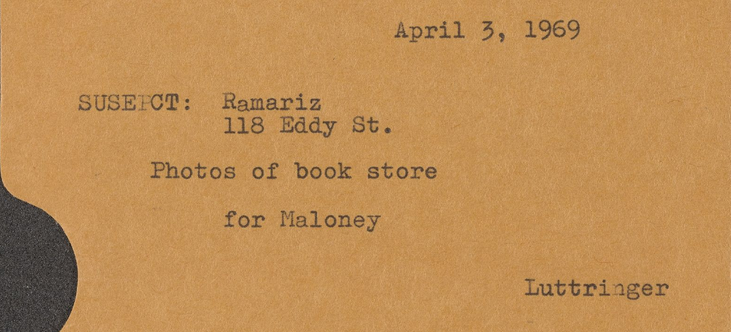 Book Mart, 118 Eddy Street